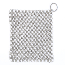 316 stainless steel chainmail scrubber stainless steel ring mesh